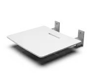331002&sol;WH Fitzroy of London Contemporary Slimline Wall Mounted Shower Seat with White Pads