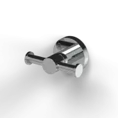 343011&sol;CP Fitzroy of London Double Robe Hook - Polished Chrome