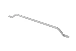 FESB-36&sol;WH Fitzroy of London Flat Ended Grab Rail &lpar;Mild Steel&rpar; Overall Length 915mm - White &lpar;RAL 9016&rpar;