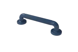 PFGB-12&sol;DB Fitzroy of London 300mm x 36mm &lpar;dia&rpar; Plastic Fluted Grab Rail with Concealed Fixings - Dark Blue &lpar;RAL 5011&rpar;
