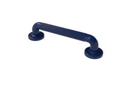 PFGB-12&sol;EB Fitzroy of London 300mm x 36mm &lpar;dia&rpar; Plastic Fluted Grab Rail with Concealed Fixings - Electric Blue &lpar;RAL 5002&rpar;