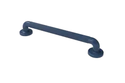PFGB-18&sol;DB Fitzroy of London 450mm x 36mm &lpar;dia&rpar; Plastic Fluted Grab Rail with Concealed Fixings - Dark Blue &lpar;RAL 5011&rpar;