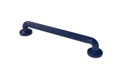 PFGB-18&sol;EB Fitzroy of London 450mm x 36mm &lpar;dia&rpar; Plastic Fluted Grab Rail with Concealed Fixings - Electric Blue &lpar;RAL 5002&rpar;