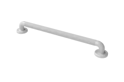 PFGB-24&sol;WH Fitzroy of London 600mm x 36mm &lpar;dia&rpar; Plastic Fluted Grab Rail with Concealed Fixings - White &lpar;RAL 9016&rpar;