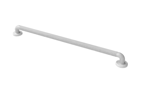 Click Here To Enlarge This Photo Of PFGB-36&sol;WH Fitzroy of London 900mm x 36mm &lpar;dia&rpar; Plastic Fluted Grab Rail with Concealed Fixings - White &lpar;RAL 9016&rpar;
