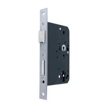 Click Here To Enlarge This Photo Of AR910-S-80-SSS Hoppe Arrone DIN Mortice Sashlock Case Square Forend &lpar;80mm Backset&rpar; - Satin Stainless Steel &lpar;87117085&rpar;