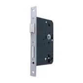 AR910-S-80-SSS Hoppe Arrone DIN Mortice Sashlock Case Square Forend &lpar;80mm Backset&rpar; - Satin Stainless Steel &lpar;87117085&rpar;