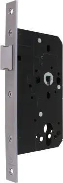 Click Here To Enlarge This Photo Of AR911-S-60-SSS Hoppe Arrone DIN Mortice Latch Square Forend &lpar;60mm Backset&rpar; - Satin Stainless Steel &lpar;87107859&rpar;