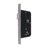 AR911-S-60-SSS Hoppe Arrone DIN Mortice Latch Square Forend &lpar;60mm Backset&rpar; - Satin Stainless Steel &lpar;87107859&rpar;