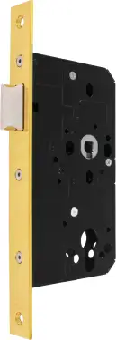 Click Here To Enlarge This Photo Of AR911-S-60-PB Hoppe Arrone DIN Mortice Latch Square Forend &lpar;60mm Backset&rpar; - Polished Brass &lpar;87107861&rpar;