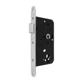 AR911-R-60-PSS Hoppe Arrone DIN Mortice Latch Radius Forend &lpar;60mm Backset&rpar; - Polished Stainless Steel &lpar;87107863&rpar;