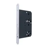 AR912-R-80-SSS Hoppe Arrone DIN Mortice Deadlock Case Radius Forend &lpar;80mm Backset&rpar; - Satin Stainless Steel &lpar;50001723&rpar;