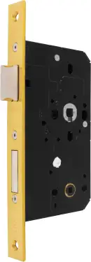 Click Here To Enlarge This Photo Of AR913-S-60-PB Hoppe Arrone DIN Mortice Bathroom Lock Square Forend &lpar;60mm Backset&rpar; - Polished Brass &lpar;87107873&rpar;