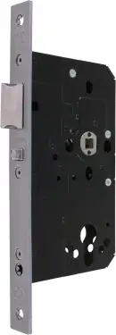 Click Here To Enlarge This Photo Of AR914-S-60-SSS Hoppe Arrone DIN Mortice Nightlatch Case Square Forend &lpar;60mm Backset&rpar; - Satin Stainless Steel &lpar;87107877&rpar;