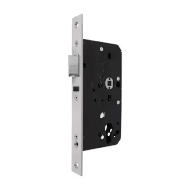 Click Here To Enlarge This Photo Of AR914-S-60-PSS Hoppe Arrone DIN Mortice Nightlatch Case Square Forend &lpar;60mm Backset&rpar; - Polished Stainless Steel &lpar;87107878&rpar;