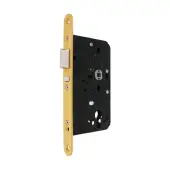AR914-R-60-PB Hoppe Arrone DIN Mortice Nightlatch Case Radius Forend &lpar;60mm Backset&rpar; - Polished Brass &lpar;87107882&rpar;