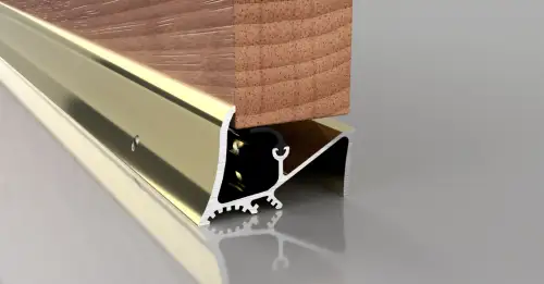Click Here To Enlarge This Photo Of Stormguard Superseal Rubber Threshold Door Sill 914mm Gold &lpar;04CP0110914G&rpar;