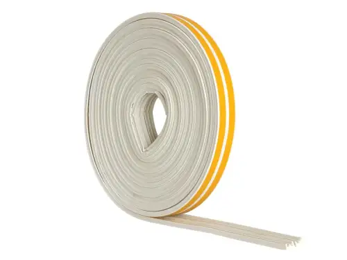 Click Here To Enlarge This Photo Of Stormguard EPDM E Section Weatherstrip 10m White &lpar;05SR033010MW&rpar;