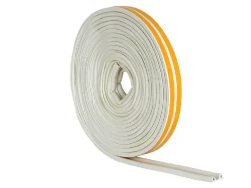 Click Here To Enlarge This Photo Of Stormguard EPDM P Section Weatherstrip 10m White &lpar;05SR034010MW&rpar;