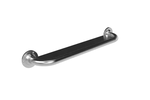 Click Here To Enlarge This Photo Of 240060&sol;SS Fitzroy of London 600mm x 32mm &lpar;dia&rpar; Anti Ligature Grab Rail &lpar;Stainless Steel&rpar; with Exposed Fixings - Satin