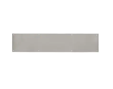 Click Here To Enlarge This Photo Of JWL&sol;KP&sol;820150 - 820mm x 150mm x 1&period;2mm Grade 430 Satin Stainless Steel Kick Plate c&sol;w Screws