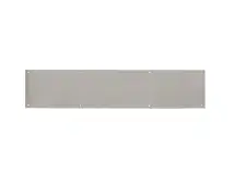 JWL&sol;KP&sol;780200 - 780mm x 200mm x 1&period;2mm Grade 430 Satin Stainless Steel Kick Plate c&sol;w Screws