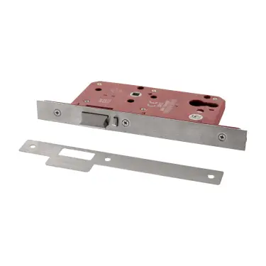 Click Here To Enlarge This Photo Of Atlantic - ALKDINNL60SSS DIN Mortice Night Latch 60mm backset - Satin Stainless Steel