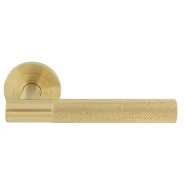 Click Here To Enlarge This Photo Of SWL1171SPVD - Carlisle Brass Eurospec 'Galaxy' Lever on Round Rose - PVD Satin Brass