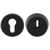 AEB1750MB - Carlisle Brass Eurospec Set of 2&ast; British Standard Security Escutcheons to suit Euro Profile Cylinders Matt Black