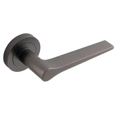Click Here To Enlarge This Photo Of Eclipse 62137 Dark Bronze 'Monte' Lever on Round Rose Set &lpar;Freestyle Range&rpar;
