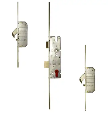 Click Here To Enlarge This Photo Of L23472 - WINKHAUS AV2 Auto Locking Latch & Deadbolt Multipoint Lock - 2 Hook - 35&sol;92 - LH - 16mm Square Faceplate &lpar;2352131&rpar;