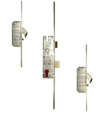 Click Here To Enlarge This Photo Of L27307 - WINKHAUS AV2 Auto Locking Latch & Deadbolt Multipoint Lock - 2 Hook - 55&sol;92 - RH - 16mm Square Faceplate &lpar;2352173&rpar;