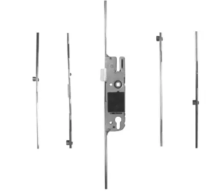 Click Here To Enlarge This Photo Of L32159 - GU Latch & Deadbolt Single Spindle Multipoint Lock - 4 Roller - 55&sol;92 - 16mm Faceplate &lpar;6-32158-05-0-1&rpar;