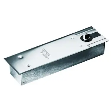 Click Here To Enlarge This Photo Of DORMA BTS75V Satin Stainless Steel EN&period;1-4 Double Action Floor Spring with Backcheck &lpar;Hold Open&rpar;