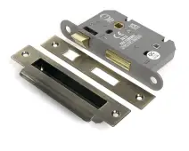 51781 From the Anvil Aged Brass 2&period;5" Heavy Duty Bathroom Mortice Lock