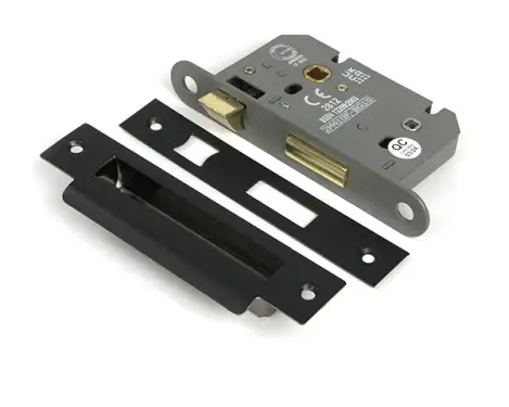 Click Here To Enlarge This Photo Of 51786 From the Anvil Aged Bronze 2&period;5" Heavy Duty Bathroom Mortice Lock