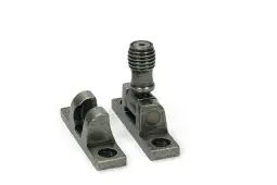 46611 From the Anvil Pewter Beehive Brighton Fastener - Narrow &lpar;Square&rpar;