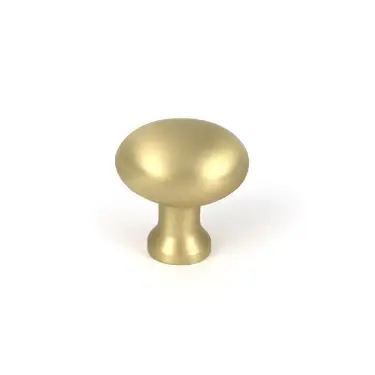 Click Here To Enlarge This Photo Of 51229 From the Anvil Satin Brass Moore Cabinet Knob - 25mm