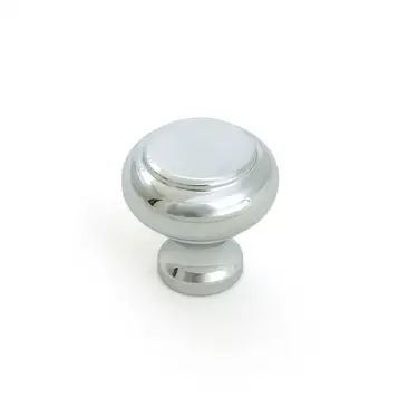 Click Here To Enlarge This Photo Of 52091 From the Anvil Polished Chrome Regency Cabinet Knob - Small - 30mm