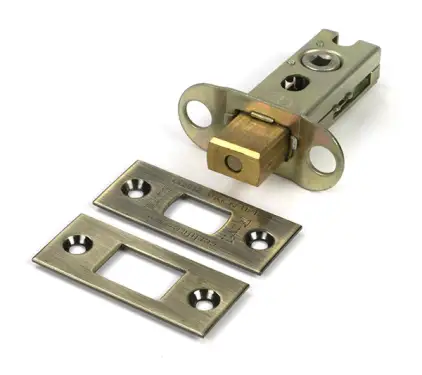 Click Here To Enlarge This Photo Of 51478 From the Anvil Aged Brass 2&period;5" Heavy Duty Tubular Deadbolt