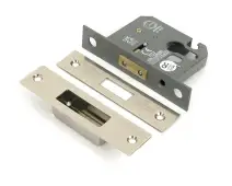 51450 From the Anvil Polished Nickel 2&period;5" Euro Profile Deadlock