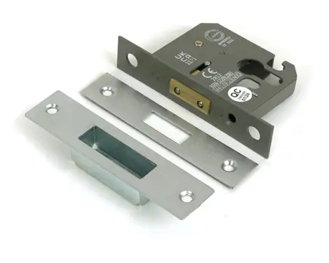 Click Here To Enlarge This Photo Of 51452 From the Anvil Satin Chrome 2&period;5" Euro Profile Deadlock