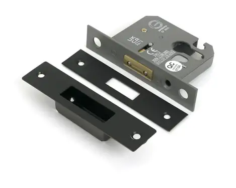Click Here To Enlarge This Photo Of 51453 From the Anvil Aged Bronze 2&period;5" Euro Profile Deadlock