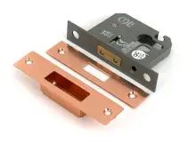 51454 From the Anvil Polished Bronze 2&period;5" Euro Profile Deadlock