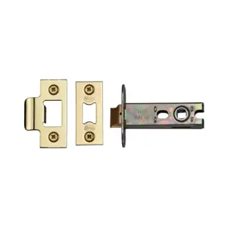 YKAL3N-PB M&period;Marcus York Architectural Tubular Latch 3" Polished Brass Finish