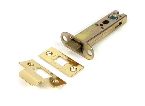 Click Here To Enlarge This Photo Of 51751 From the Anvil Polished Brass 4" Heavy Duty Tubular Mortice Latch