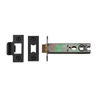 YKAL4N-BLK M&period;Marcus York Architectural Tubular Latch 4" Matt Black Finish