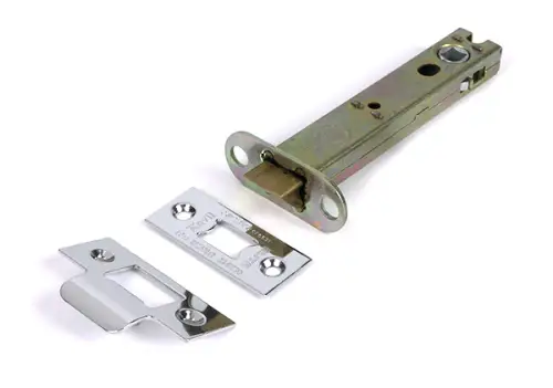 Click Here To Enlarge This Photo Of 51766 From the Anvil Polished Chrome 5" Heavy Duty Tubular Mortice Latch