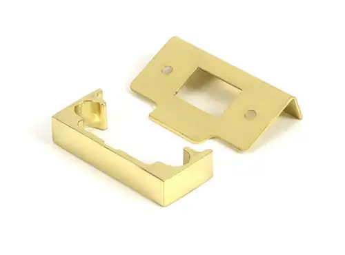 Click Here To Enlarge This Photo Of 51824 From the Anvil Polished Brass &half;" Rebate Kit for Tubular Mortice Latch