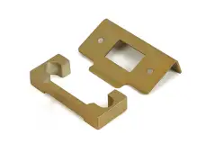 51774 From the Anvil Satin Brass &half;" Rebate Kit for Heavy Duty Tubular Mortice Latch